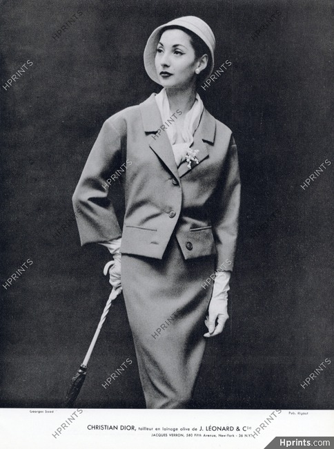 Christian Dior 1957 Suit, J. Léonard & Cie