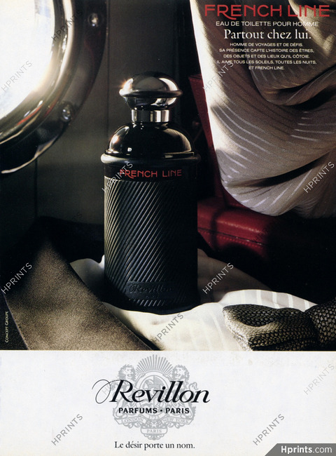 Revillon (Perfumes) 1985 French Line