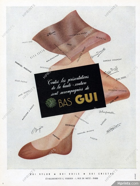 Bas Gui (Stockings) 1948 Version B