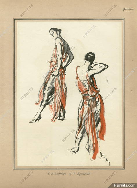 La Ceinture et l'Épaulette, 1922 - Etienne Drian