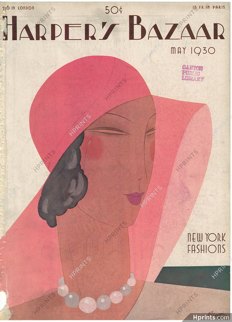 Harper's Bazaar May 1930 Léon Bénigni Cover