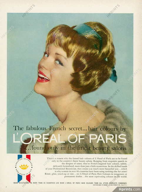 L'Oréal of Paris 1960 The fabulous French secret