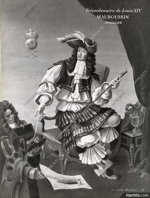 Mauboussin 1938 Tricentenaire de Louis XIV, Mariano Andreu
