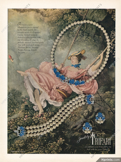 Trifari (Jewels) 1948 Fragonard, Swing