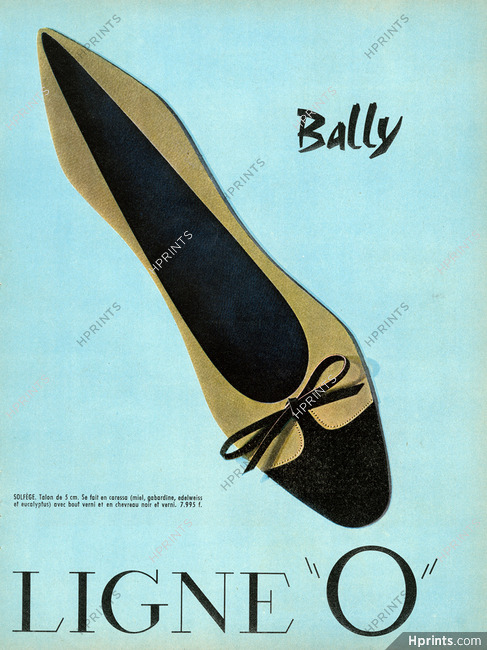 Bally (Shoes) 1958 Ligne O