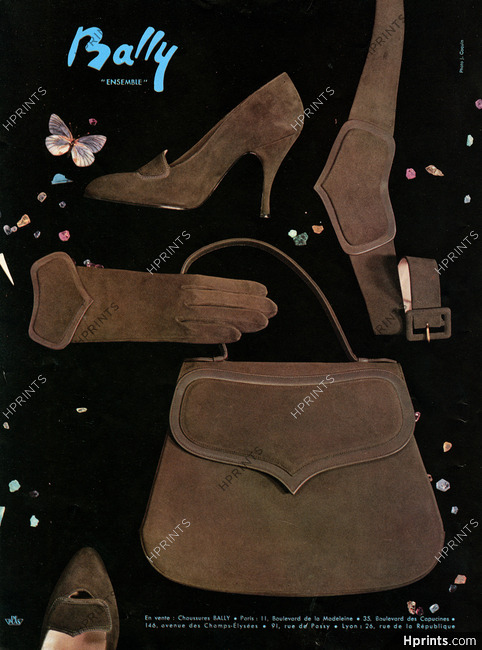 Bally (Shoes) 1956 Photo Jean Coquin