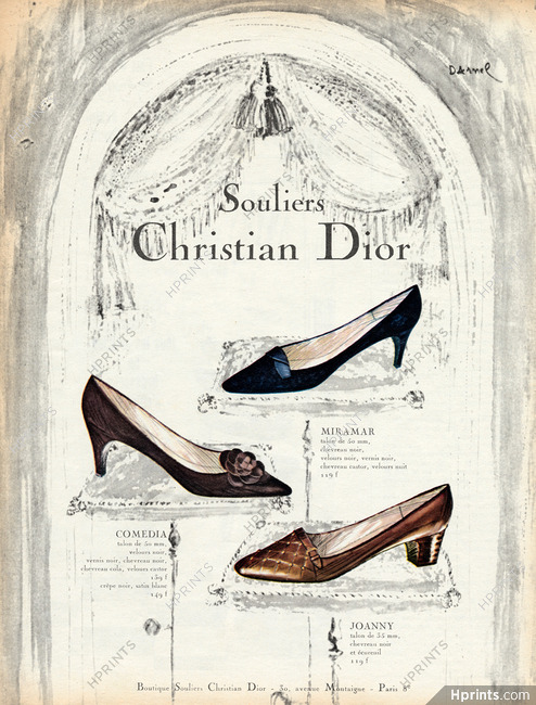 Christian Dior (Shoes) 1965 Darnel