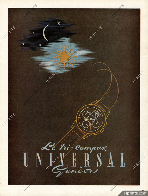 Universal 1947 Le Tri-Compax, Genève