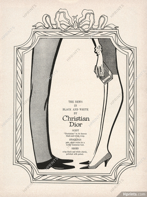 Christian Dior 1961 Scent, Stockings, Shoes
