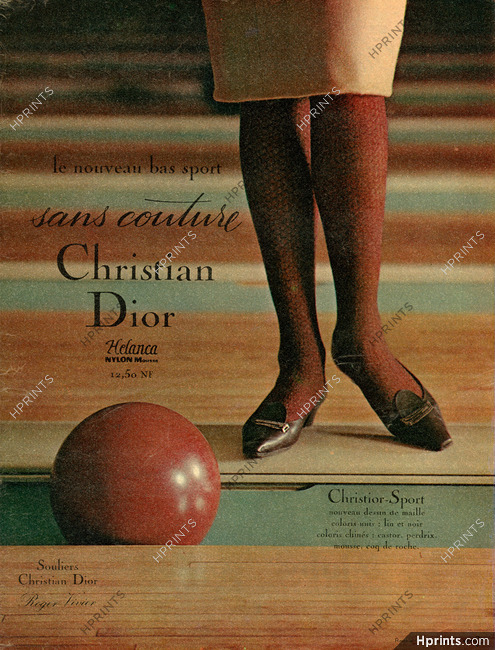 Christian Dior (Stockings) 1961 Christior-Sport, Shoes Roger