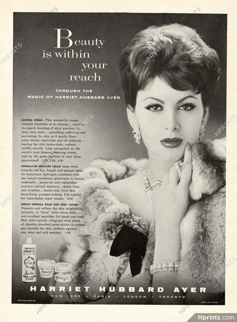 Harriet Hubbard Ayer (Cosmetics) 1959 Tiffany Jewels
