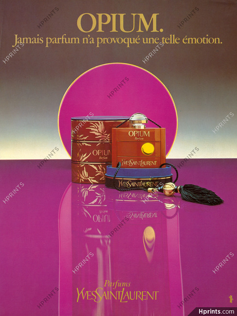 Yves Saint Laurent (Perfumes) 1981 Opium