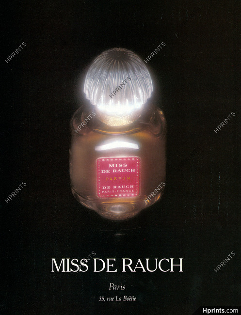De Rauch (Perfumes) 1984 Miss De Rauch