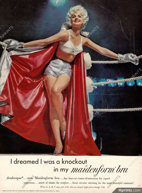 Maidenform 1961 Bra, Boxing