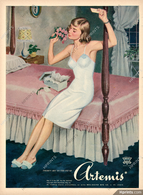 Artemis (Lingerie) 1947 Nightgown