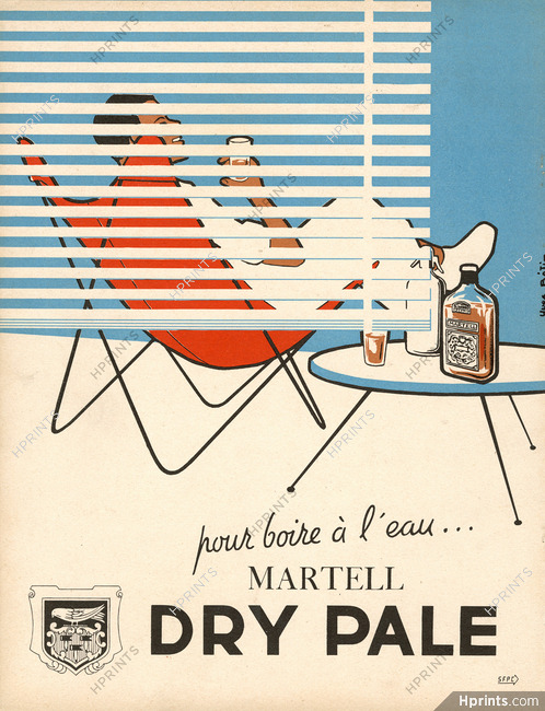 Martell (Cognac) 1954 Dry Pale, Yves Bétin