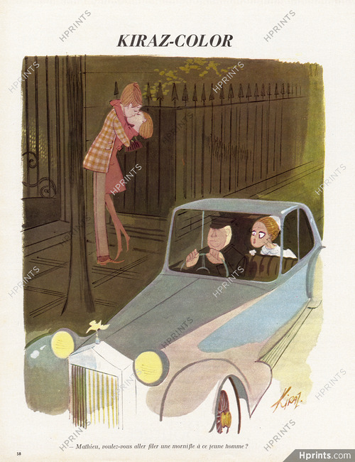 Edmond Kiraz 1966 Chauffeur, Adultery, Kiraz-Color