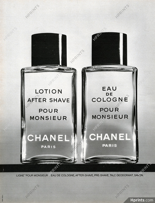 Chanel (Perfumes) 1970 Pour Monsieur, Eau de Cologne, After Shave (CHA 155)
