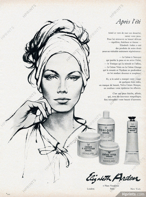 Elizabeth Arden (Cosmetics) 1963 Ardena (Version B)
