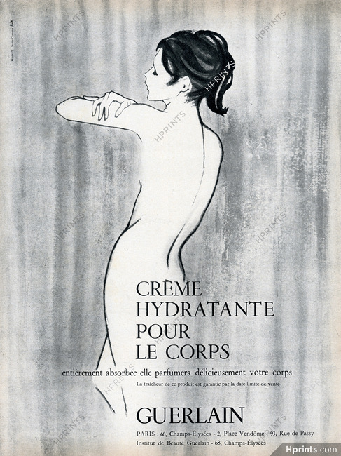 Guerlain (Cosmetics) 1963 Crème Hydratante
