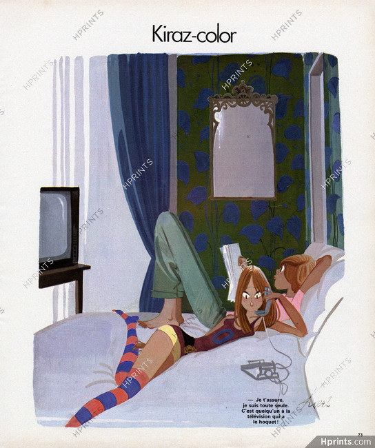 Edmond Kiraz 1976 Telephone, Kiraz-Color