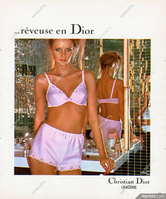 Christian Dior (Lingerie) 1977 Rêveuse en Dior