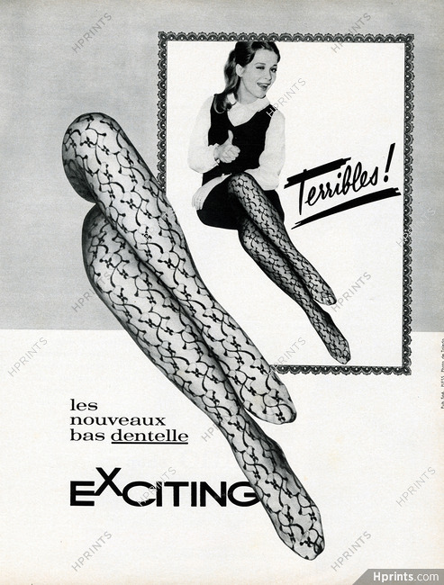 Exciting (Stockings) 1965 Bas-dentelle, Photo de Toledo
