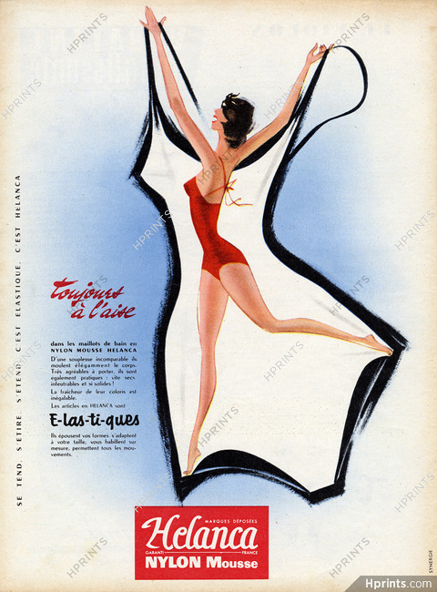 Helanca 1957 Swimwear, Nylon Mousse (L)