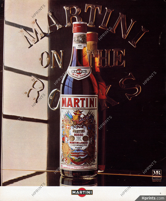 Martini 1977 Rosso, On The Rocks