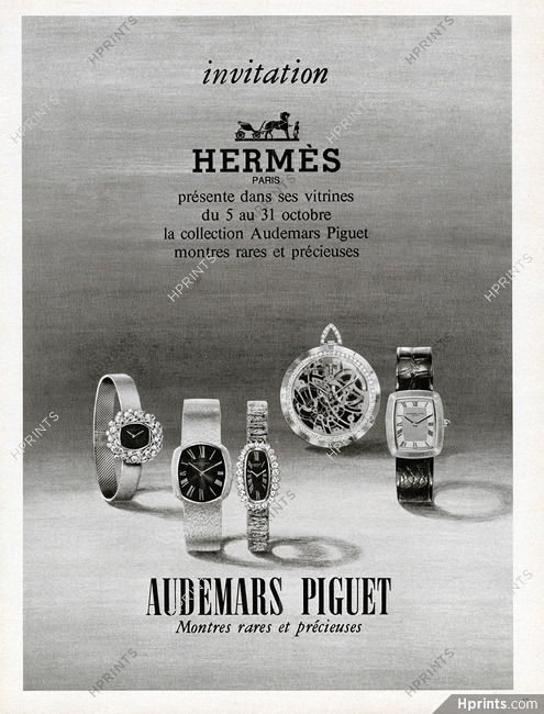 Audemars Piguet (Watches) 1970 Les vitrines Hermès
