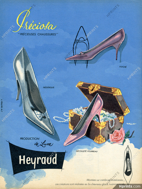 Heyraud (Shoes) 1959 Préciosa, M Prévôt