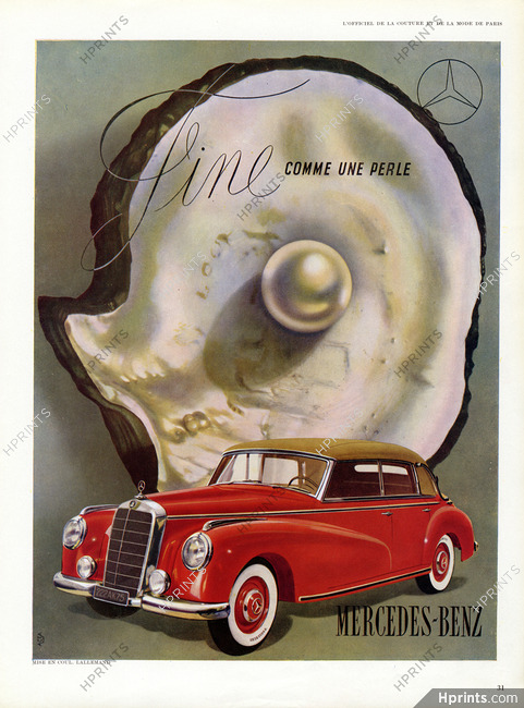 Mercedes-Benz 1951 "Fine Comme Une Perle"
