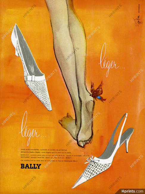 Bally (Shoes) 1964 Eliza Fenn, Butterfly