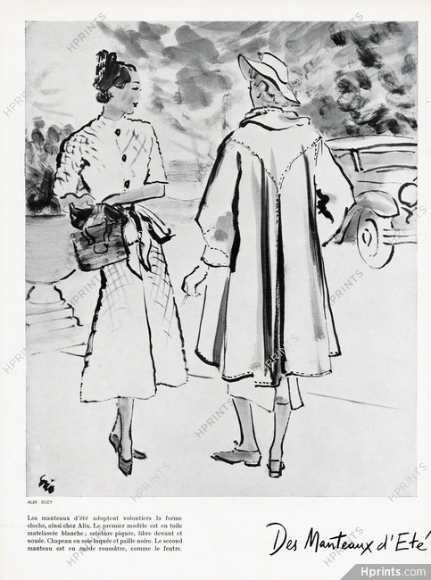 Alix 1937 Manteaux d'été, Suzy, Eric