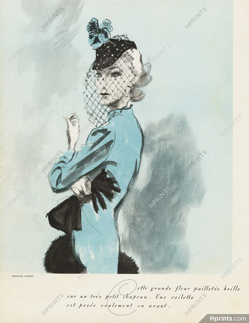 Suzanne Talbot (Millinery) 1937 Pierre Mourgue
