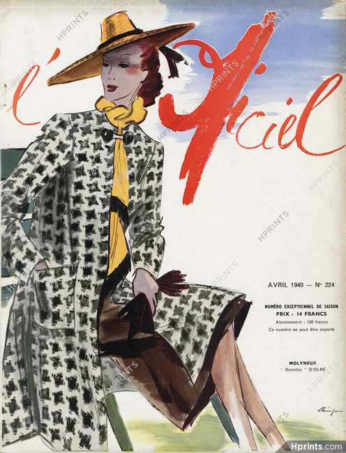 Molyneux 1940 Leon Benigni, Cover