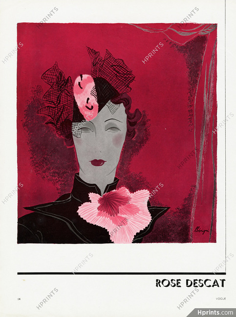Rose Descat 1936 Léon Bénigni