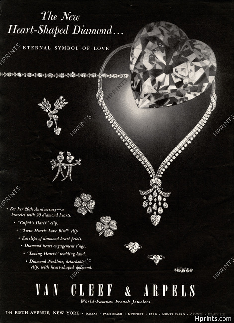 Van Cleef & Arpels 1954 Heart-Shaped Diamond