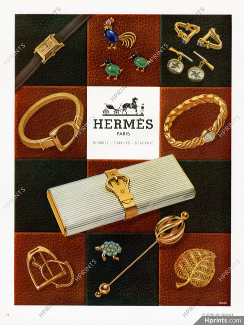 Hermès (Jewels) 1950 Bracelet Clips