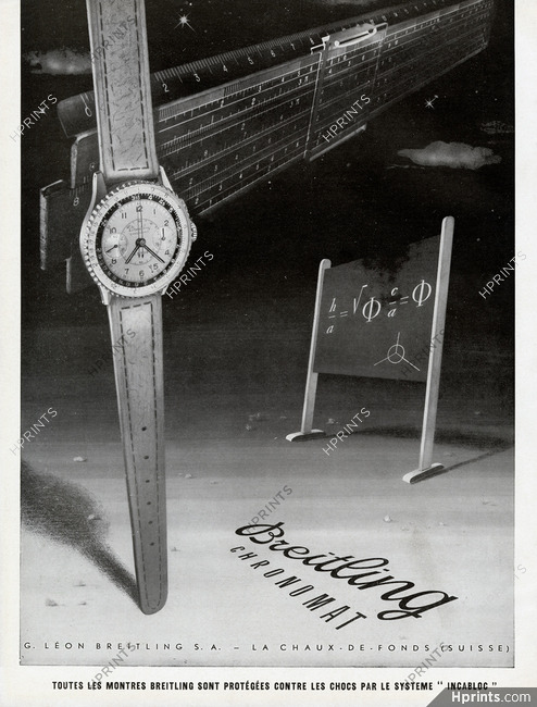 G. Léon Breitling (Watches) 1950 Chronomat