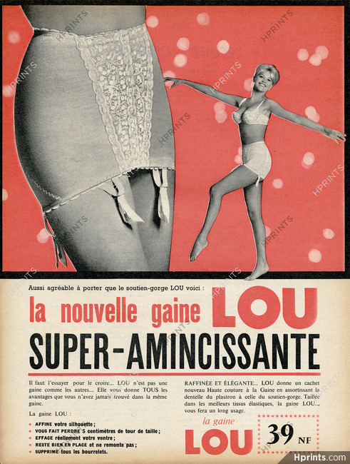 Lou 1961 Girdle, Brigitte Bardot