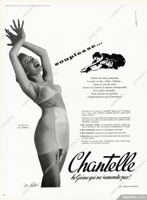 Chantelle (Lingerie) 1957 Girdle