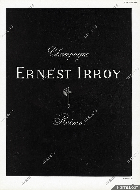 Ernest Irroy (Champain) 1947 Reims
