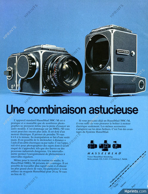 Hasselblad (Photography Cameras) 1975 500C