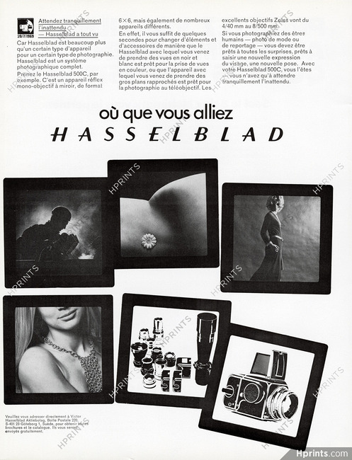 Hasselblad (Photography Cameras) 1972