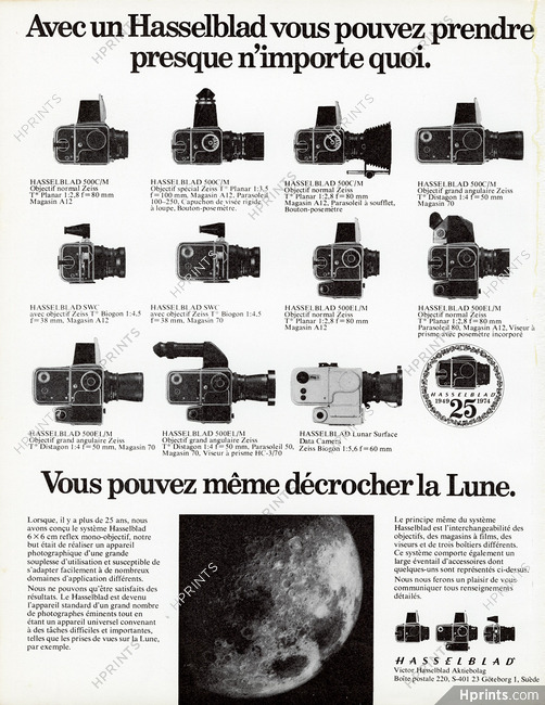 Hasselblad (Photography Cameras) 1974