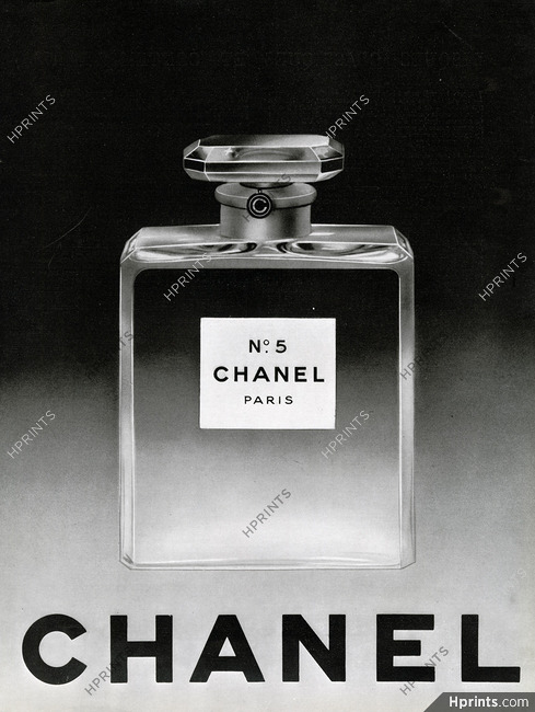 Chanel (Perfumes) 1960 Numéro 5 (marginless version)