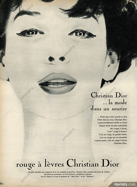 Christian Dior (Cosmetics) 1957 Rouge à lèvres, Photo Arsac