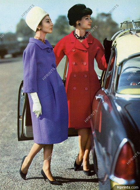 Givenchy 1959 Redingotes, Photo Pottier