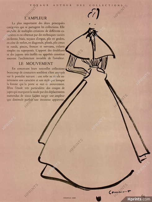 Christian Dior 1948 Ampleur Mouvement, Jean-Baptiste Caumont